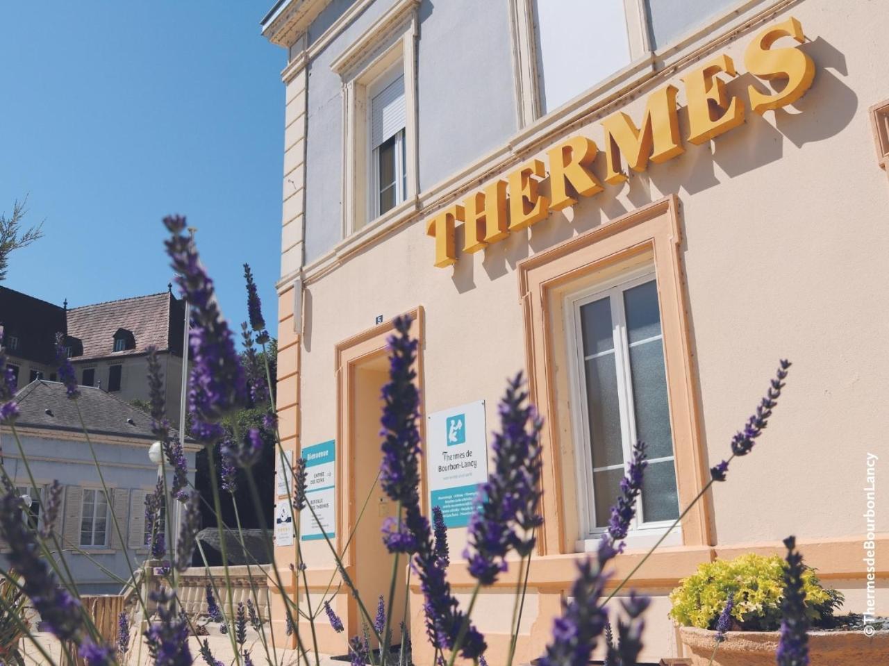 Grand Hotel De Bourbon-Lancy - Spa Et Restaurant - Logis Exterior foto