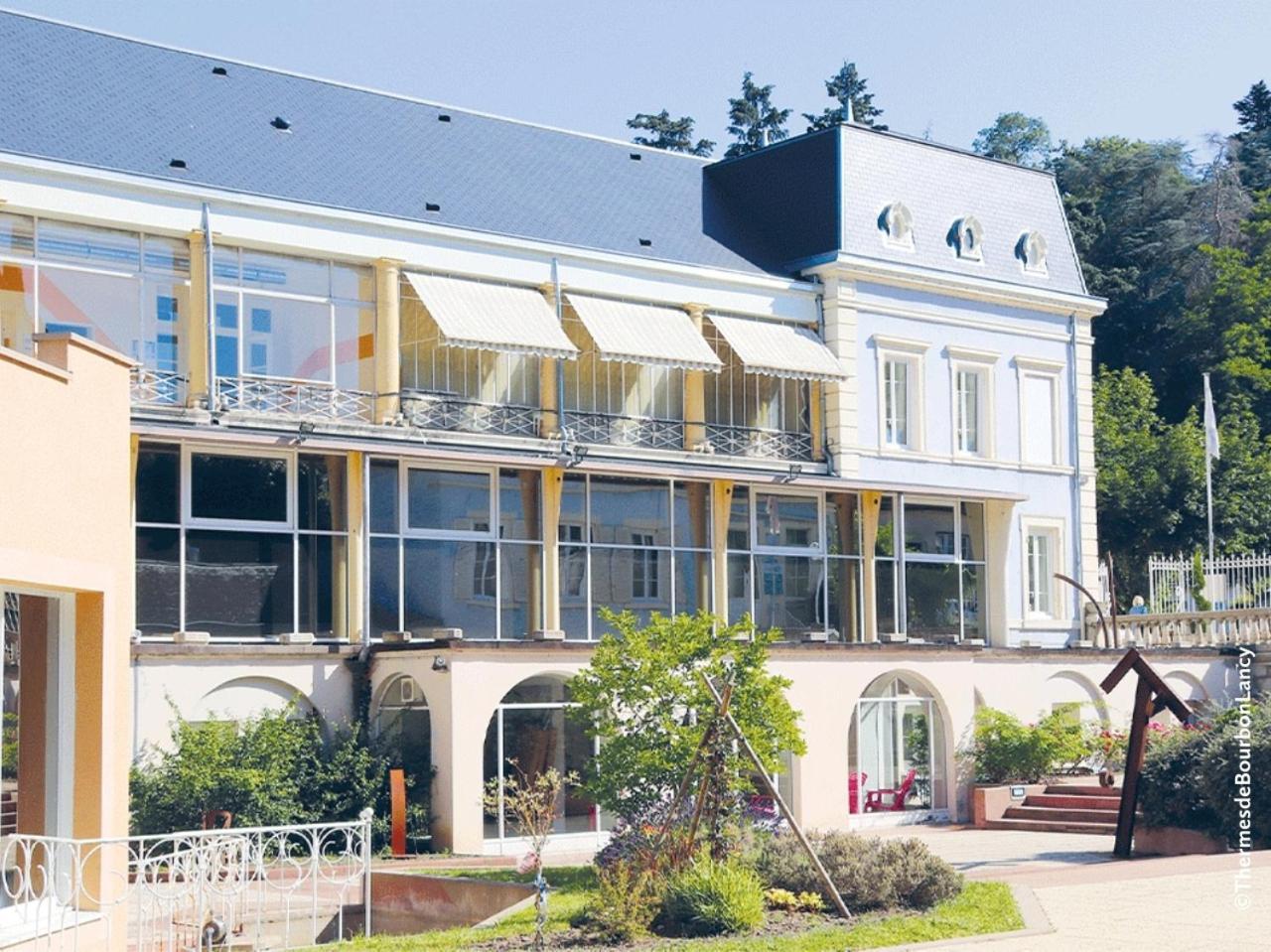 Grand Hotel De Bourbon-Lancy - Spa Et Restaurant - Logis Exterior foto