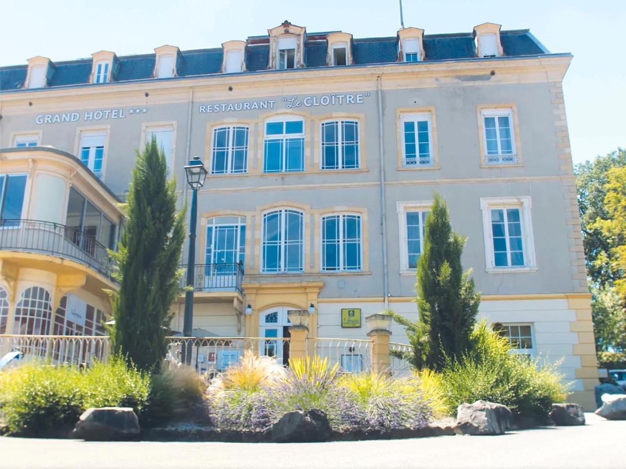 Grand Hotel De Bourbon-Lancy - Spa Et Restaurant - Logis Exterior foto